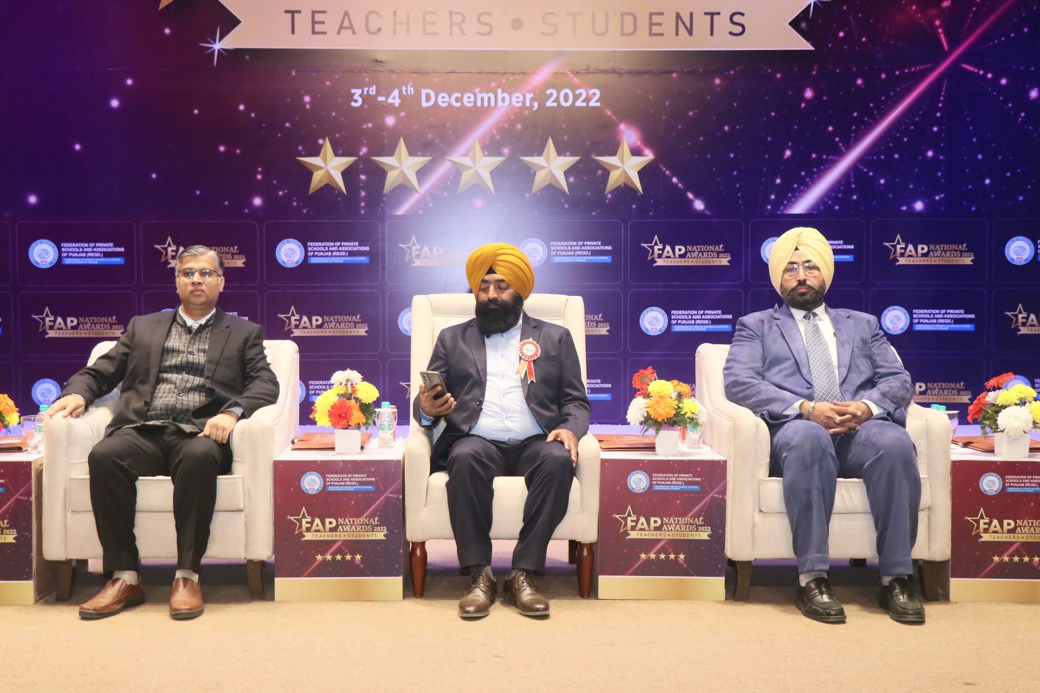 Distinguished Dignitaries at FAP National Awards 2022